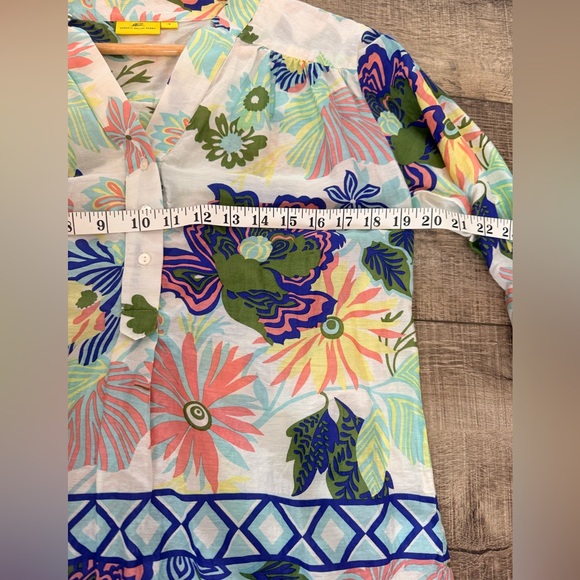 Roberta Roller Rabbit Tunic Shirt Dress Small - Picture 3 of 7